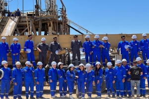 The Faculty of engineering organizes a scientific visit to the North Oil Company and the Khabbaz field