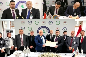 For the first time, at a historic event.. Arab universities sign memorandums of understanding with the University of Kirkuk